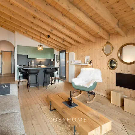 公寓 L'ours Des Pistes L In-out L By Cosyhome Agettes