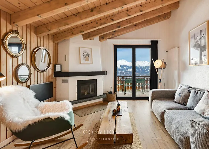 公寓 L'ours Des Pistes L In-out L By Cosyhome Agettes