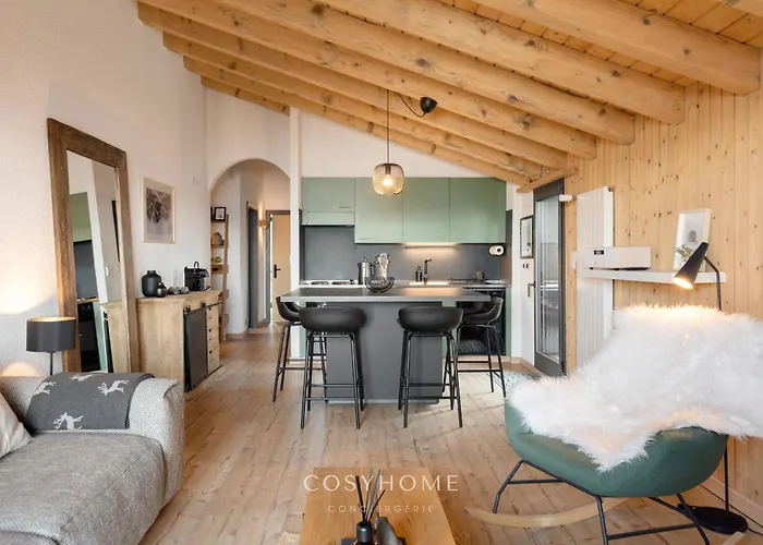 公寓 L'ours Des Pistes L In-out L By Cosyhome Agettes